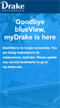 Mobile Screenshot of blue.drake.edu